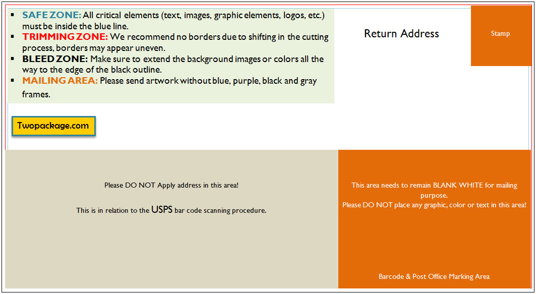 Usps Postcard Guidelines Template