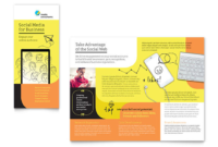 8.5×11 Brochure Template Example