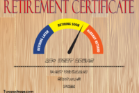 free retirement certificate templates for word, retirement certificate of appreciation template, employee retirement certificate template, free printable retirement certificate template, retirement award certificate template, navy retirement certificate template