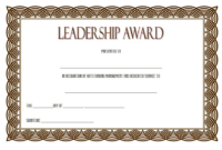 Certificate Leadership and Management Free Printable 1