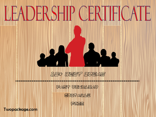 10+ Leadership Certificate Template Free Ideas