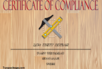 10+ Certificate of Compliance Template FREE Ideas in Two Package