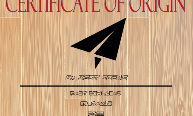 certificate of origin template free, nafta certificate of origin template, certificate of origin for a vehicle, country of origin certificate template, blank nafta certificate origin canada
