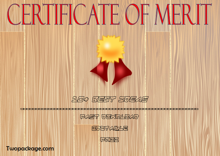 Certificate of Merit Award FREE Printable [10+ Prime Ideas]