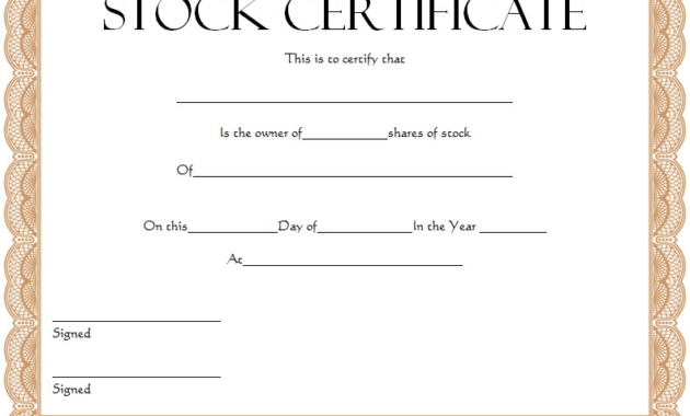 free stock certificate template microsoft word, certificate of shares of stock, common stock certificate template, stock certificate template free download, certificate of increase of capital stock template, certificate of stock ownership template