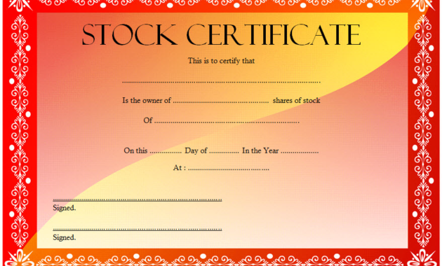 free stock certificate template microsoft word, certificate of shares of stock, common stock certificate template, stock certificate template free download, certificate of increase of capital stock template, certificate of stock ownership template
