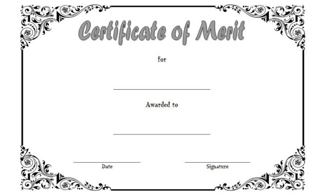 certificate of merit award, certificate of merit for students, certificate of merit high school, district award of merit certificate template, merit award certificate template, award of merit certificate templates
