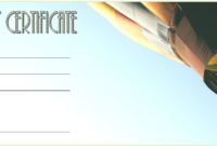 Free Certificate for Travel Agent Printable 4