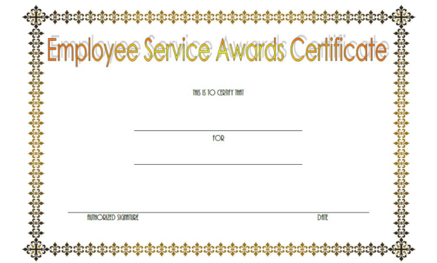 service certificate template, employee certificate of service template, years of service certificate template word, thank you for your service certificate template, community service certificate template free, 10 year service certificate template, long service certificate template