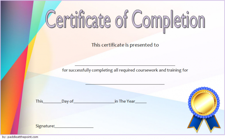 10+ Training Course Certificate Templates FREE