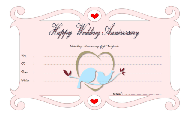 happy anniversary gift certificate template, anniversary gift certificate template free, anniversary gift voucher template, golden wedding anniversary gift certificate template, 25th wedding anniversary gift certificate template, free printable wedding anniversary certificates