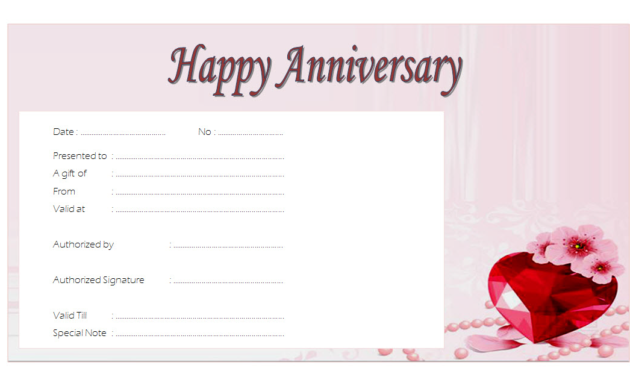 happy anniversary gift certificate template, anniversary gift certificate template free, anniversary gift voucher template, golden wedding anniversary gift certificate template, 25th wedding anniversary gift certificate template, free printable wedding anniversary certificates