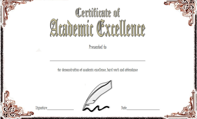 academic certificate templates free, free school certificate templates for word, academic excellence award certificate template, academic achievement certificate template, academic achievement award certificate template, university certificate templates free download