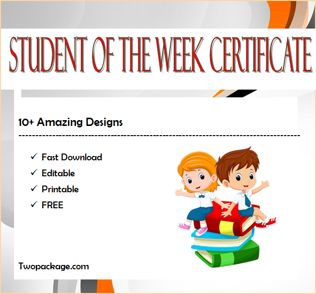 certificate for student of the week, star student of the week certificate, math student of the week certificate, student of the week certificate printable, student of the week certificate editable, student of the week certificate template