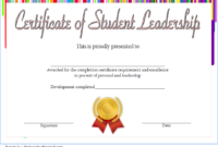 Educational Leadership Graduate Certificate Template FREE 3