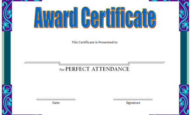 free perfect attendance certificate word template, perfect attendance certificate template microsoft word, perfect attendance certificate for teachers, perfect attendance certificate printable free, free printable perfect attendance award certificate, perfect attendance certificate for students, sunday school perfect attendance certificate template, perfect attendance certificate free download, certificate of perfect attendance template