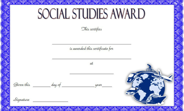 social studies certificate template, social studies teaching certificate, social studies achievement certificate, social studies fair certificate templates, certificate for social studies project, environmental and social studies junior certificate