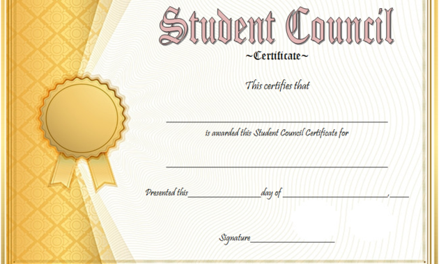 student council certificates printable, student council certificate template free, free student council certificate, student council award certificate template, certificate for student council, council tax student certificate imperial