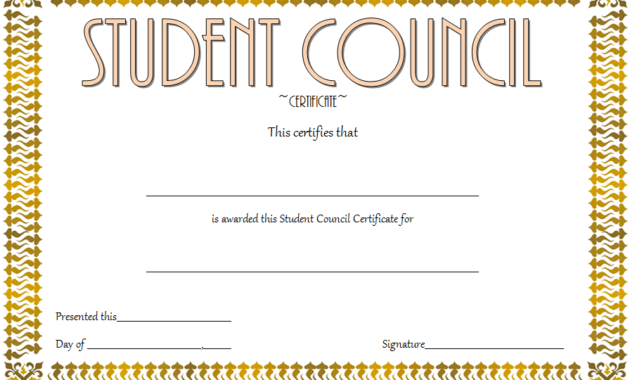 student council certificates printable, student council certificate template free, free student council certificate, student council award certificate template, certificate for student council, council tax student certificate imperial