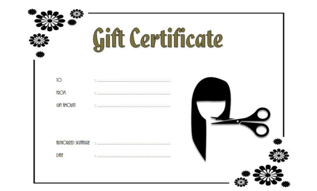 salon gift certificate template free printable, salon gift voucher template, beauty salon gift certificate template free