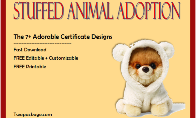 stuffed animal adoption certificate template free, free stuffed animal adoption certificate, stuffed animal pet adoption certificate template, free printable stuffed animal adoption certificate, certificate of adoption stuffed animal, pet adoption certificate template free