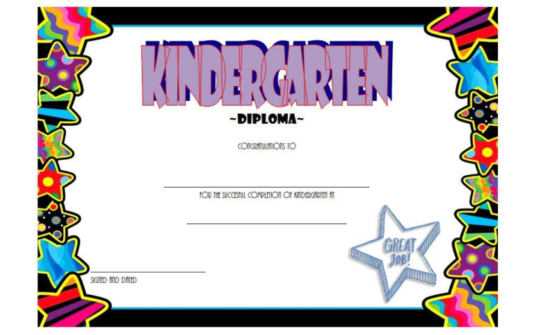 10-kindergarten-completion-certificate-printables-free