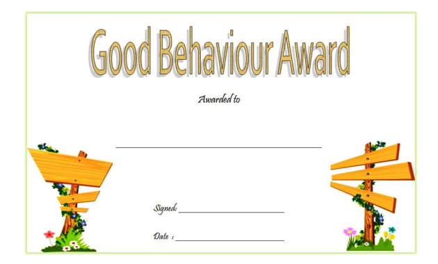 good behavior certificate template, good behavior award certificate, good behavior certificates for kindergarten, good behavior certificate printable, good behavior certificates for students