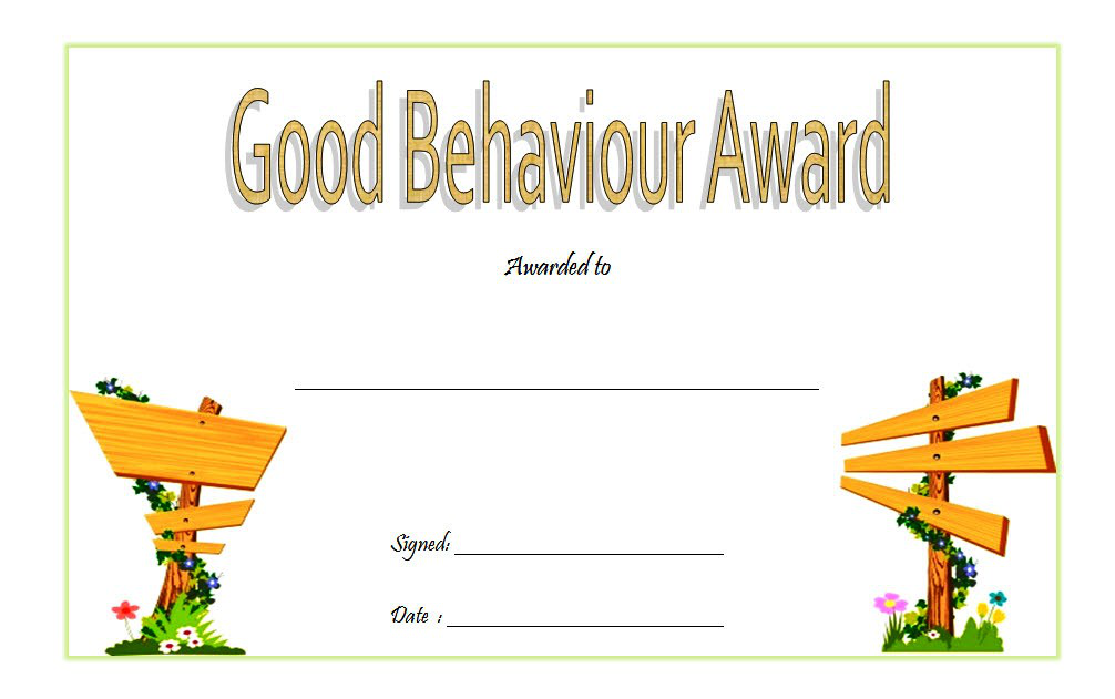 good behavior certificate template, good behavior award certificate, good behavior certificates for kindergarten, good behavior certificate printable, good behavior certificates for students