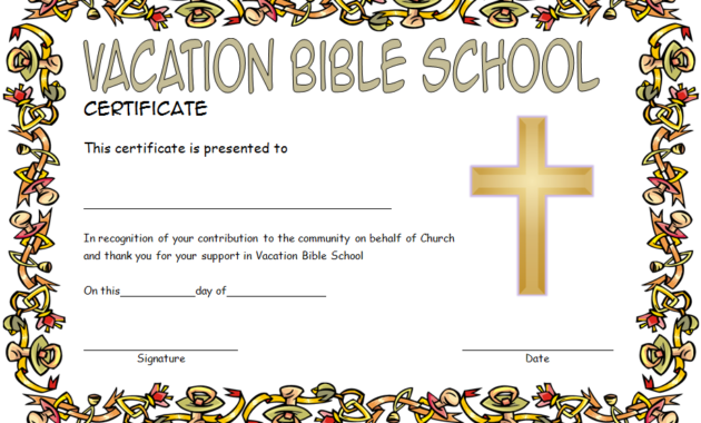 vacation bible school certificate, vbs certificate of completion, free printable vbs certificate template, vbs attendance certificate, vacation bible school certificate of completion, lifeway vbs certificate template, vbs volunteer certificate, vbs graduation certificate