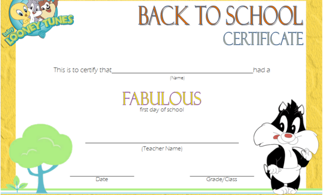 first day of school certificate printable, welcome back to school certificate, i survived my first day of school certificate, free printable first day of school certificate, first day of school certificate for preschool, great first day of school certificate