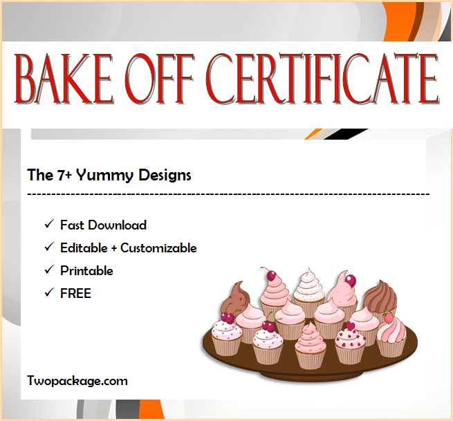 bake off certificate template, great british bake off certificate, bake off winner certificate, bake off champion certificate, bake off award certificate