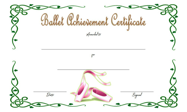 ballet certificate, level 33 intermediate ballet certificate, ballerina award certificate, ballet certificates to print, ballet certificate of participation, ballet certificate templates for word, ballet certificate ideas
