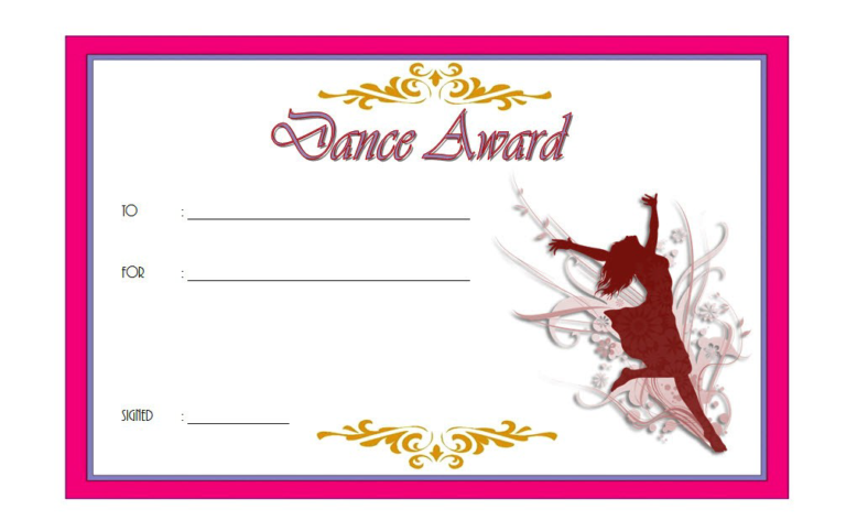 14+ Dance Award Certificate Template Free Printables for 2022