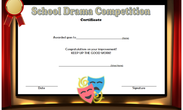 drama certificate template free, drama competition certificate template, drama queen certificate template, drama queen award certificate, drama award certificate template free, drama certificates printable