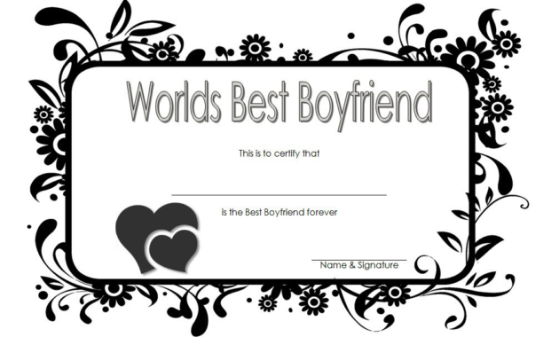 world's best boyfriend certificate, best boyfriend award certificate, best boyfriend ever certificate, best boyfriend certificate printable, best boyfriend certificate free