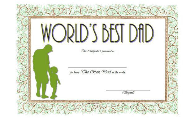 certificate for best dad, best dad certificate free printable, best dad certificate template, best dad certificate award, best dad ever certificate, free printable world's best dad certificate