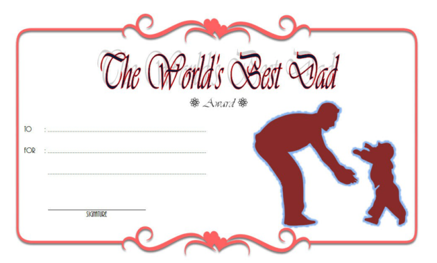 certificate for best dad, best dad certificate free printable, best dad certificate template, best dad certificate award, best dad ever certificate, free printable world's best dad certificate