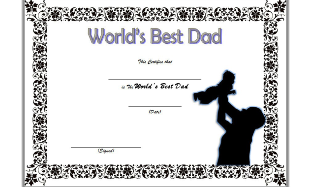 certificate for best dad, best dad certificate free printable, best dad certificate template, best dad certificate award, best dad ever certificate, free printable world's best dad certificate