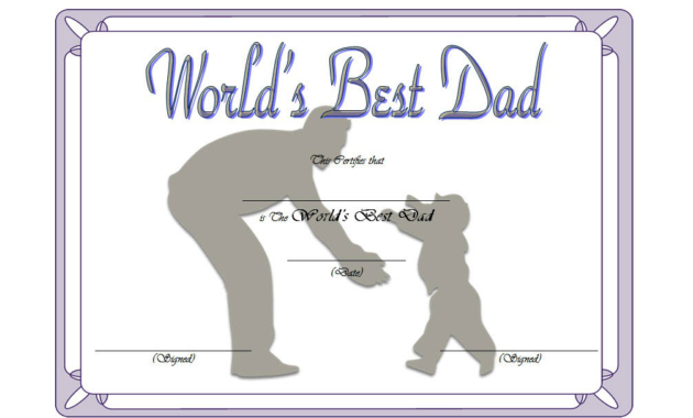 certificate for best dad, best dad certificate free printable, best dad certificate template, best dad certificate award, best dad ever certificate, free printable world's best dad certificate
