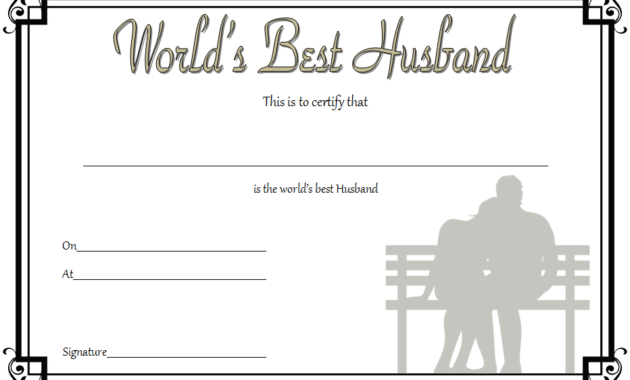 world's best husband certificate template, best husband award certificate free, best husband ever certificate, best husband certificate template, free printable best husband certificate
