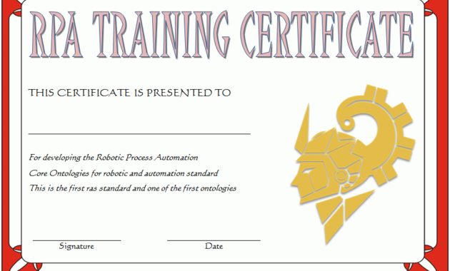 robotics certificate template, certificate in robotics, robotics engineering certificate, robotics technician certificate, robotics club certificate