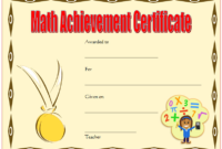 Math Olympiad Certificate Template Free Printable 01