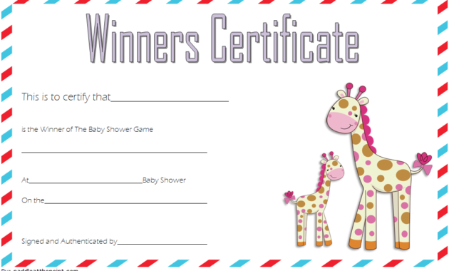 baby shower winner certificate template, baby shower certificate free printable, baby shower winner certificate free printable, baby shower game certificate, baby shower certificates, baby shower game winner certificate