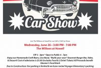 2nd Classic Car Show Flyer Template Free Design