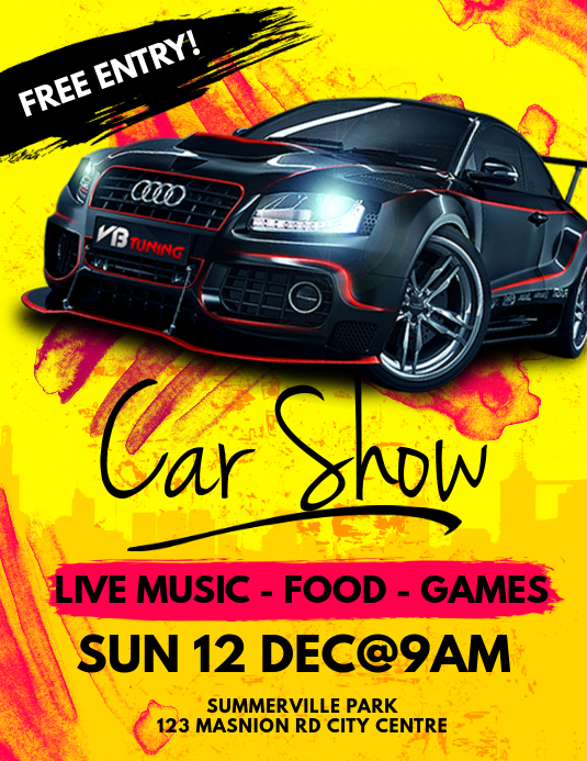 free-car-show-flyer-template-idea-2nd-design-two-package-template