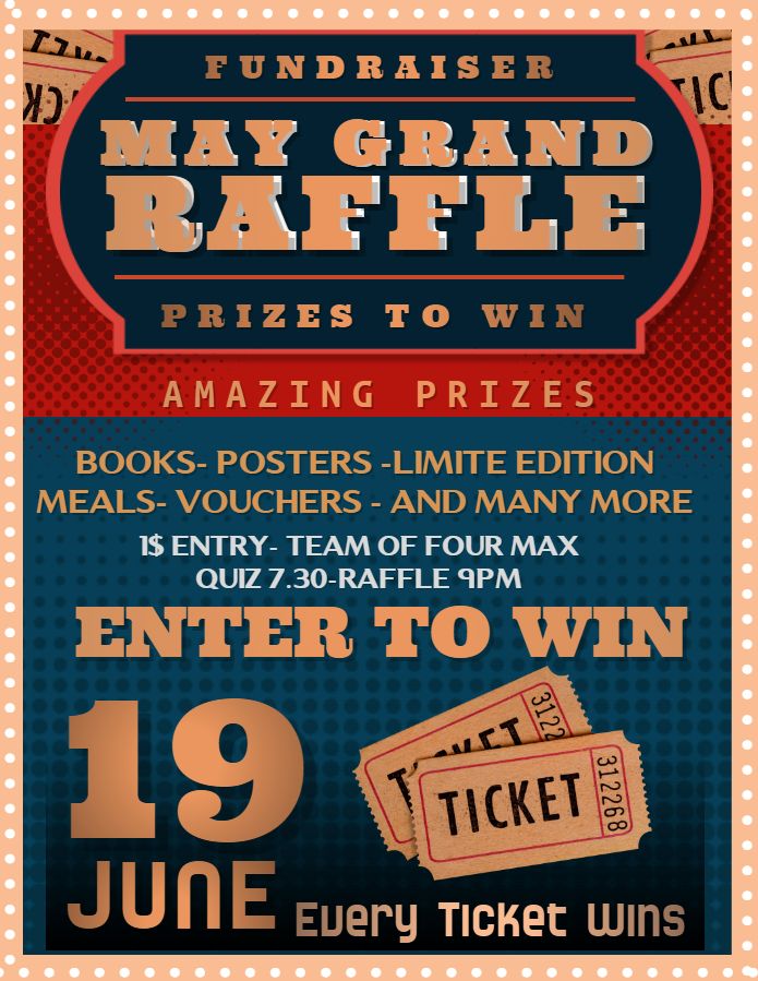 Raffle Poster Template Free