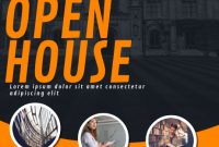 Postermaywall Open House School Flyer Template Design Free