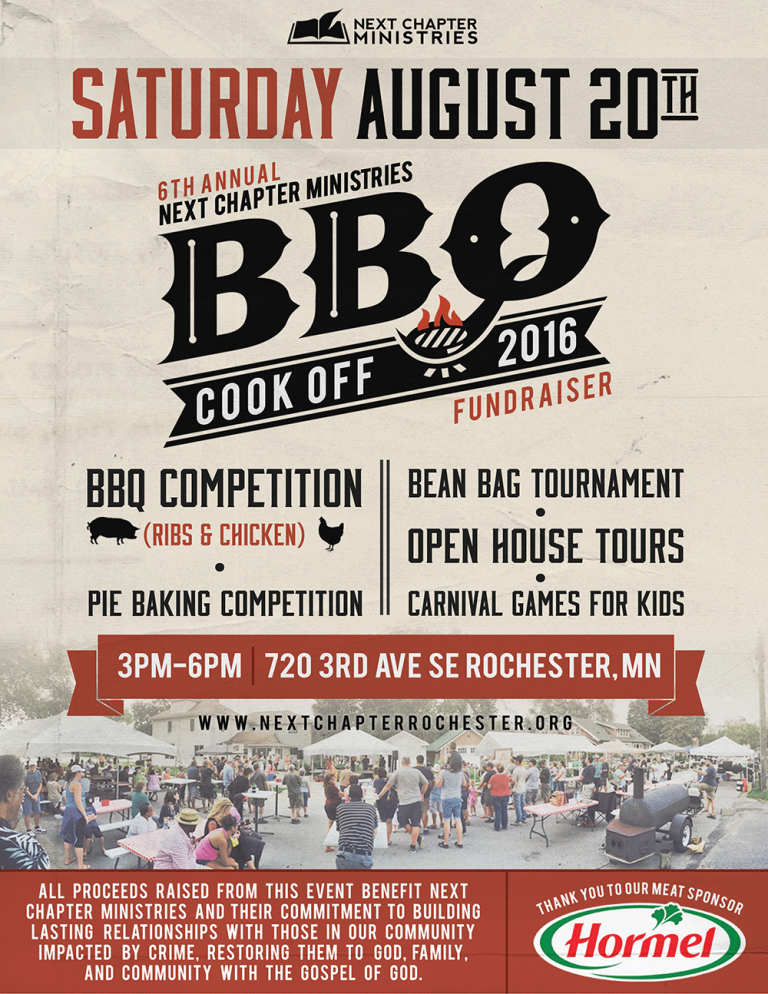 BBQ Cook Off Flyer Template Free Design (3rd Idea) Two Package Template