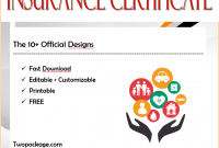 Download 10+ Best Certificate of Insurance Template Excel Free