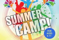 Summer Camp Flyer Template Free Download (5th Sample)